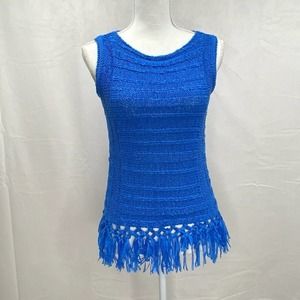 Lilly Pulitzer | Cobalt Blue Sleeveless Top, Size XS